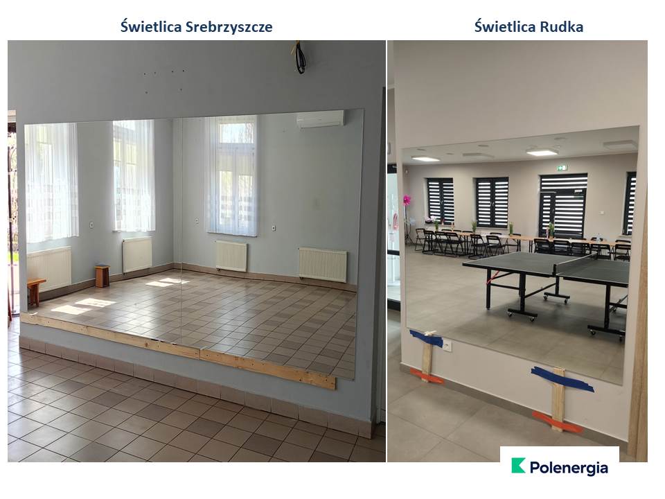 Montaż luster w&nbsp;świetlicach