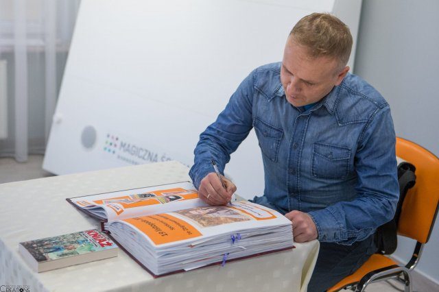 Zdjęcie 23 z 56 – Warsztaty z tworzenia komiksu ze Zbigniewem Masternakiem