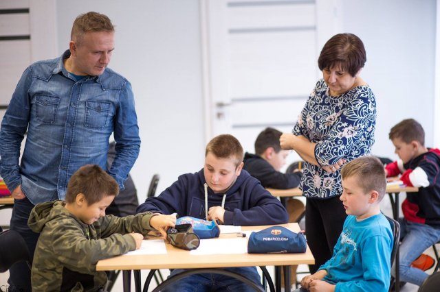 Zdjęcie 29 z 56 – Warsztaty z tworzenia komiksu ze Zbigniewem Masternakiem