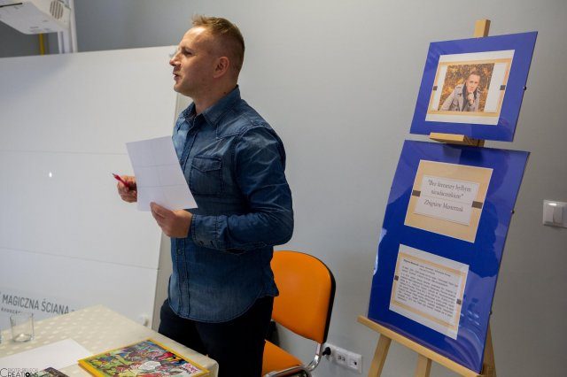 Zdjęcie 32 z 56 – Warsztaty z tworzenia komiksu ze Zbigniewem Masternakiem