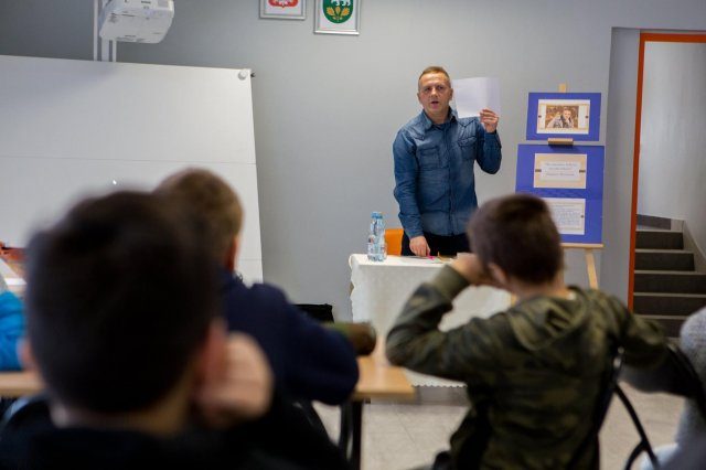 Zdjęcie 37 z 56 – Warsztaty z tworzenia komiksu ze Zbigniewem Masternakiem